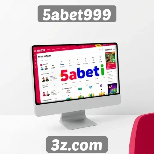 Interface e usabilidade do site 5abet999